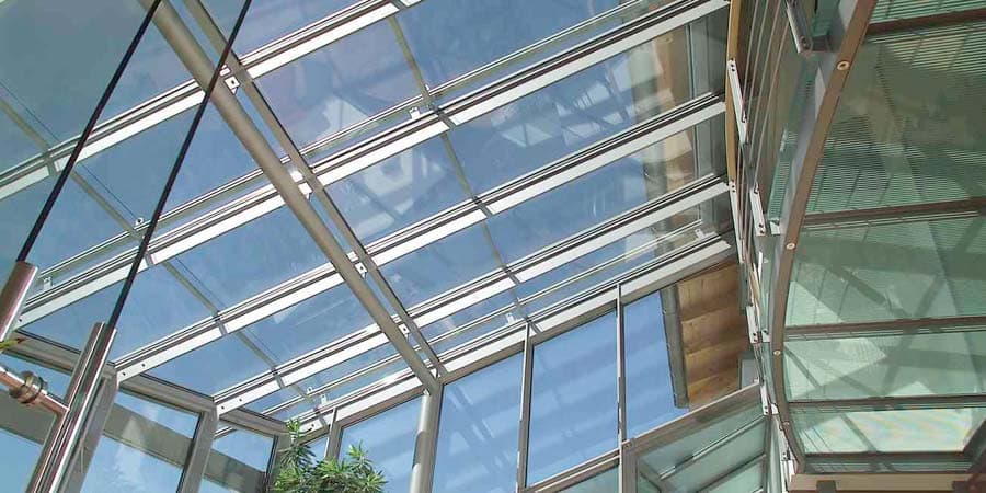 Стёкла в крышах для веранд, террас, зимнего сада